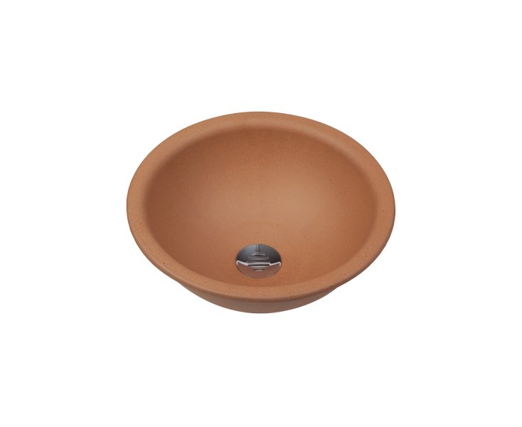LAVABO GRES NATURAL LISO CORFU 36CM