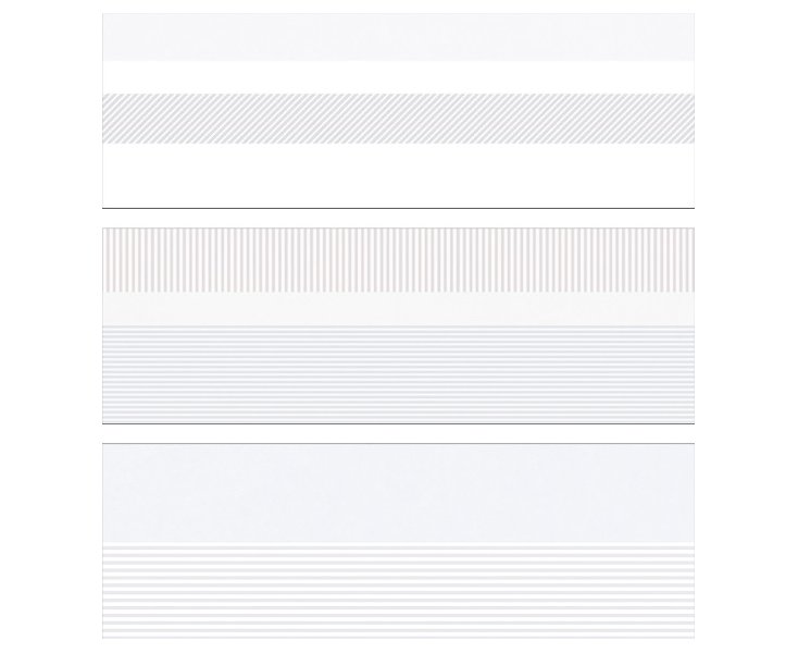 BRICK GRADIENT WHITE 11x33.15
