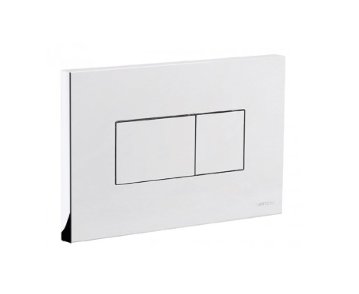 QUADRO RECTANGULAR PLATE DOUBLE PULSATOR CHROME  
