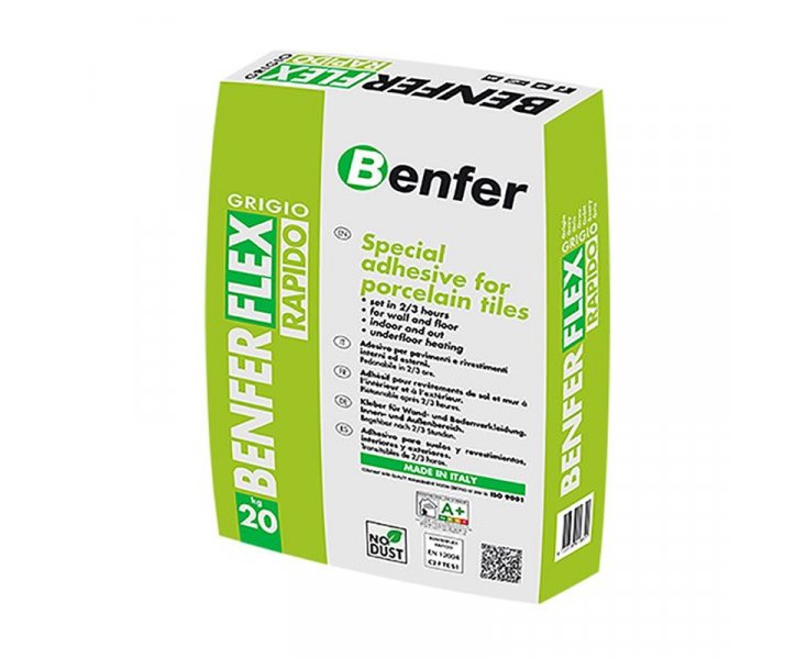 BENFERFLEX RAPIDO C2FS1 GRAY SACO 20kg.  