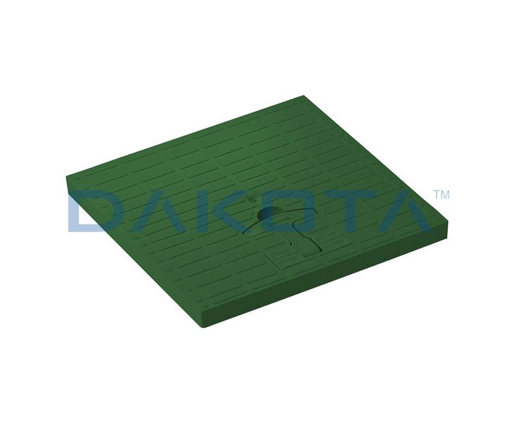 PVC COVER WITHOUT FRAME 30x30 GREEN WITH HANDLE