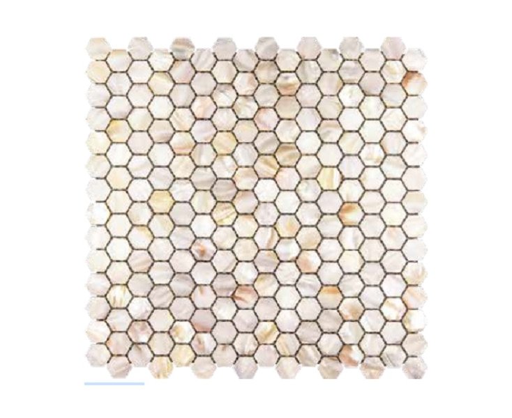 MOSAICO CORAL HEXAGON 30x30