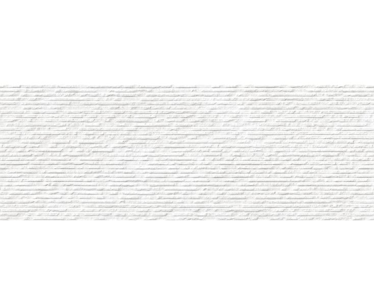 GRUNGE STRIPES WHITE RECT. 32x90