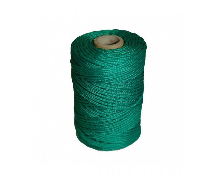 CUERDA POLIPROPILENO 8842 2mm ROLLO 100MT VERDE