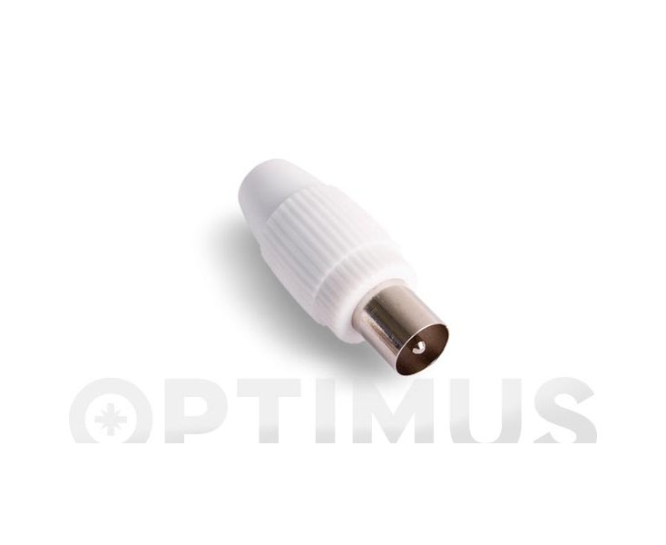 CONECTOR TV DIAM 9,5 MM COFAC RECTO MACHO