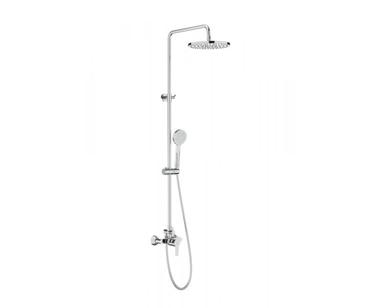 SHOWER SET L20 HEIGHT ADJUSTABLE CHROME  