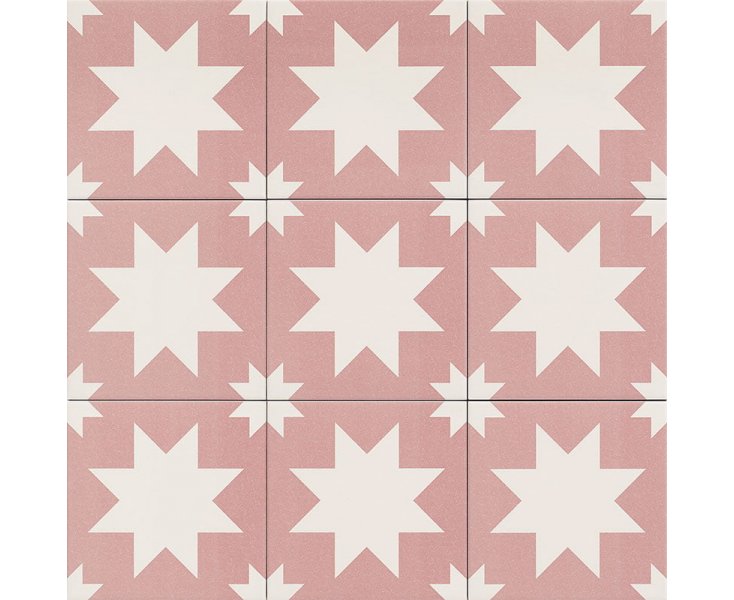 FIRED STAR PINK C2 20x20  