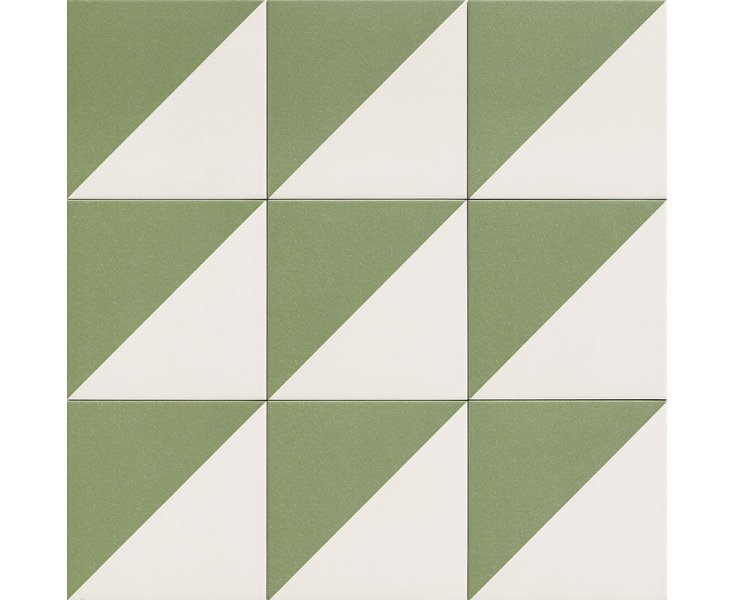FIRED MIDDLE GREEN C2 20x20  