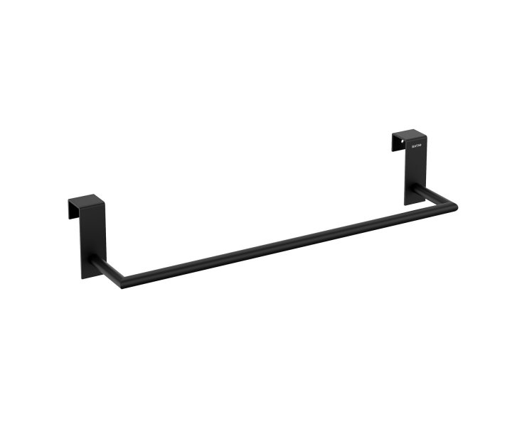 MATT BLACK STICK TOWEL RACK 38