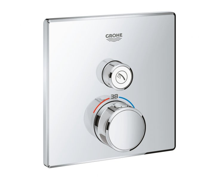 TERMOSTATO GROHTHERM SMARTCONTROL 1LLAVE CROMO