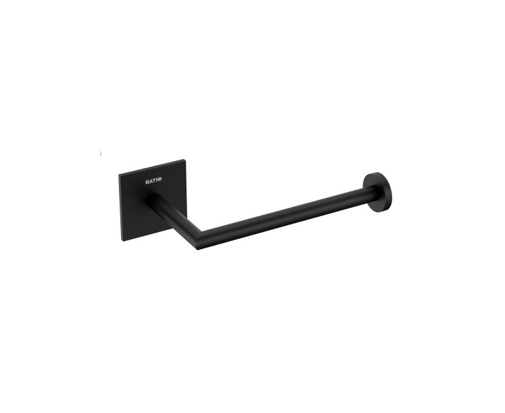 MATT BLACK STICK PAPER HOLDER WITHOUT COVER  