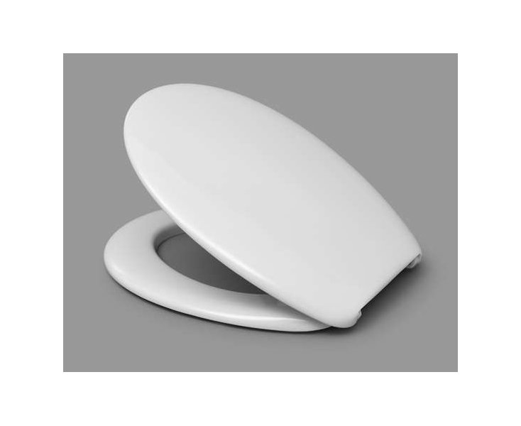 ASIENTO WC PENSACOLA BEACH DUROPLAST 1700GR B/EXCENTRICA BL.