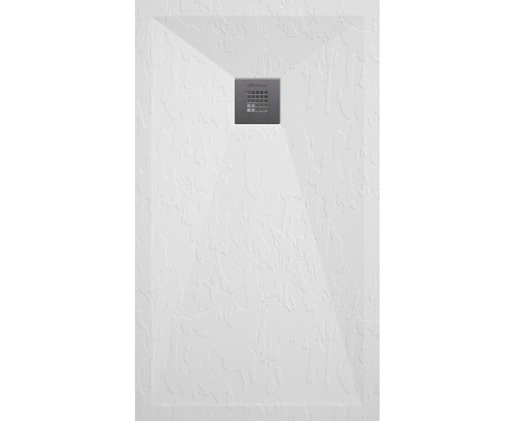 PLATO DUCHA STONE PLUS 140x75 BLANCO PIZARRA