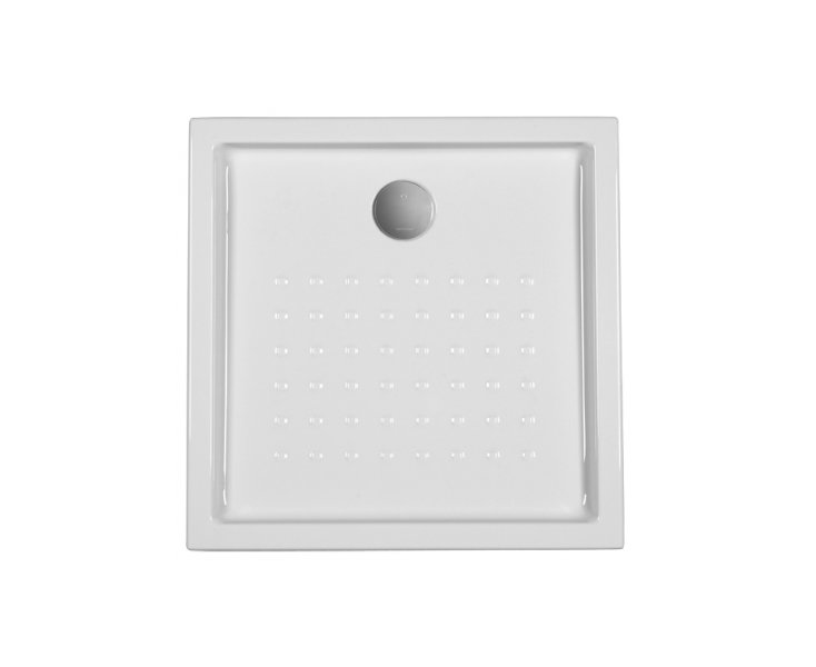 PLATO DUCHA ACRILICO MOSAICO 070x70x8 BLANCO