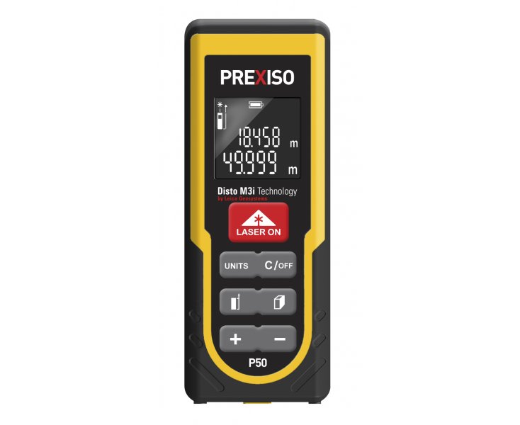 LASER DISTANCIOMETER PREXISO P50 RANGE 50mts 