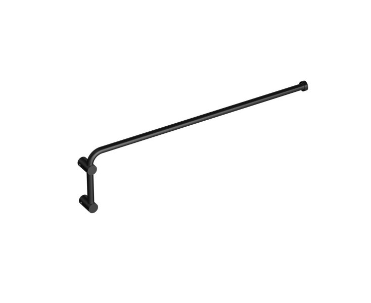 LOGIC SOFT BLACK ROTATING TOWEL RACK 40