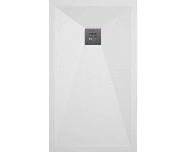 SHOWER TRAY STONE PLUS 170x75 PLAIN WHITE