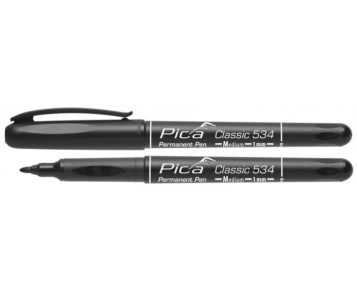 PERMANENT MARKER TYPE BULLET MEDIUM PICA CLASSIC BLACK