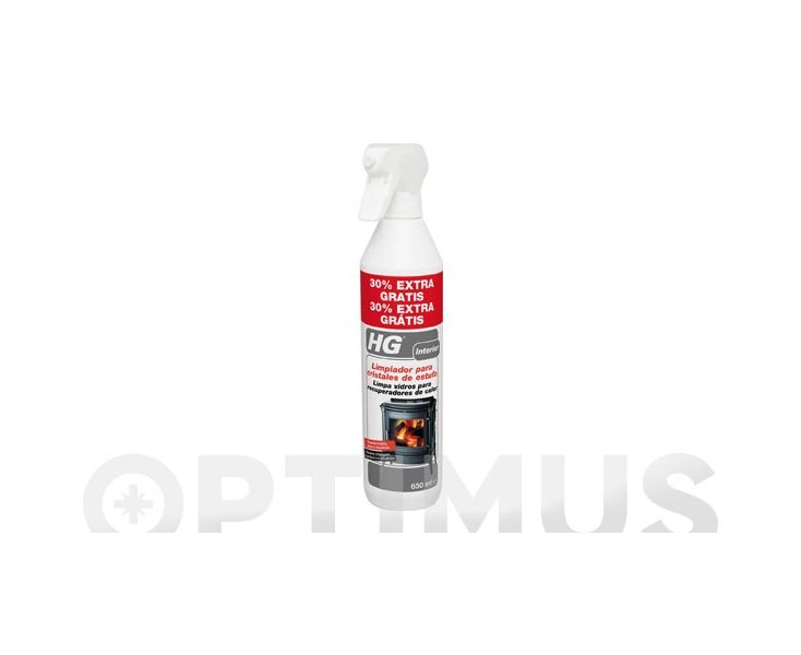 GLASS CLEANER FOR STOVES AND CHIMNEYS 500 ML + 30% OFFER