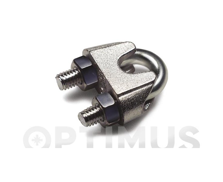 CABLE CLIP DIN 741 GALVANIZED 2UD Ø 8 M 6 OFFER