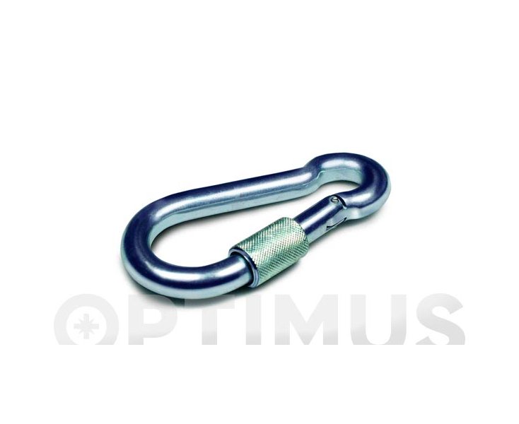 FIREMAN CARABINER WITH ZINC PLATED SAFETY 4UD Ø 6-60MM 12KG OFFER