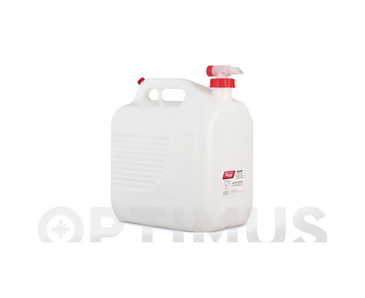 PLASTIC FOOD DRUM WITH TAP 20 L