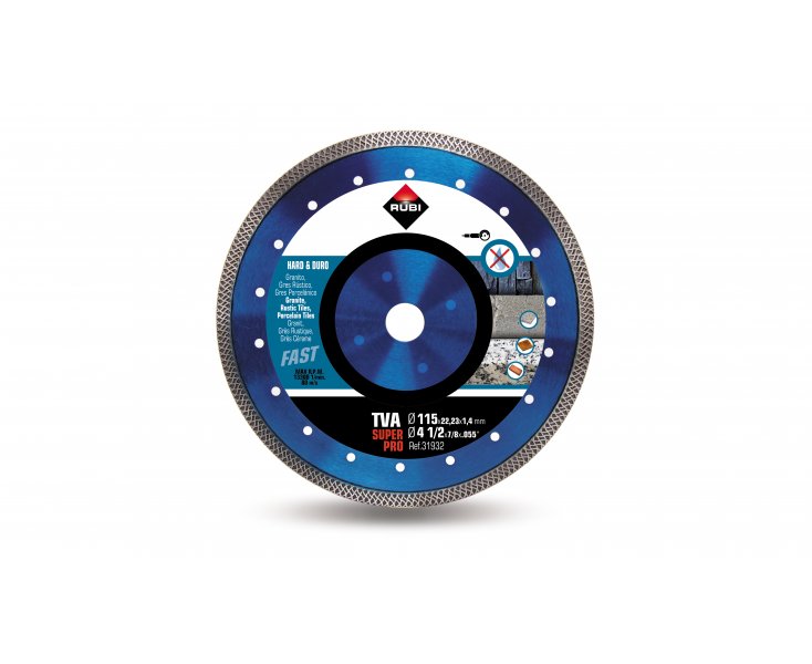 DIAMOND DISC RUBI TVA-115 SUPERPRO