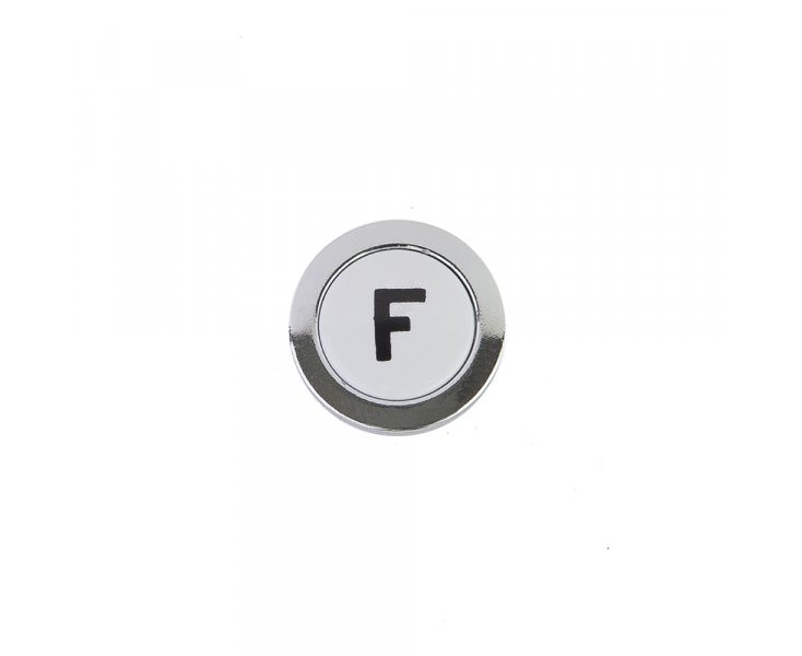 DISTINTIVO-F PARA LLAVE DE PASO 1/2" CR.