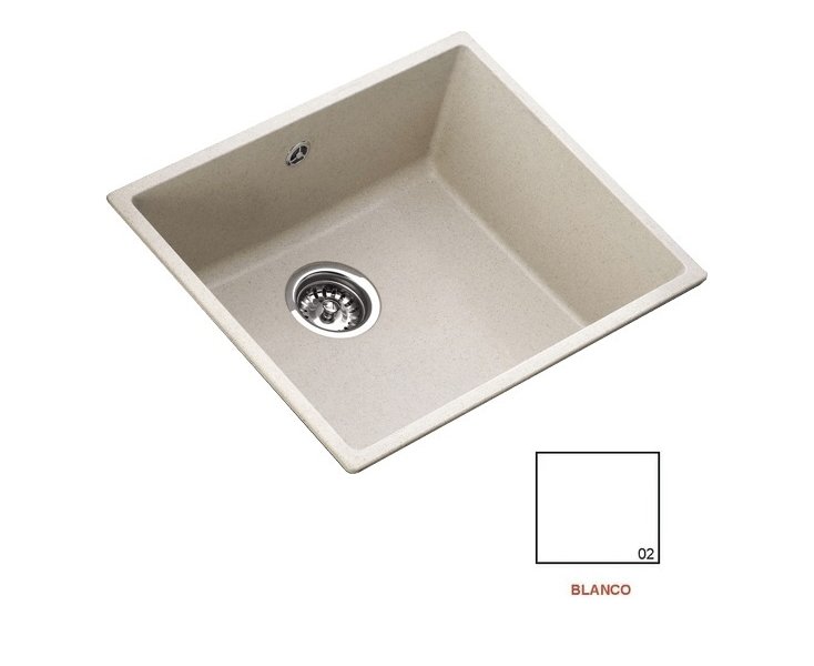 ZENTIA BEE SINK 5040 540x440 WHITE  
