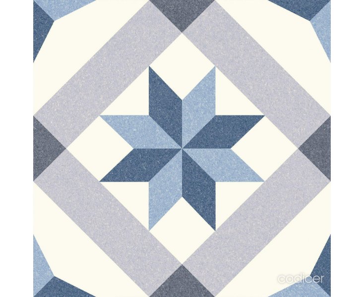 RIVIERA MENTON BLUE 25x25