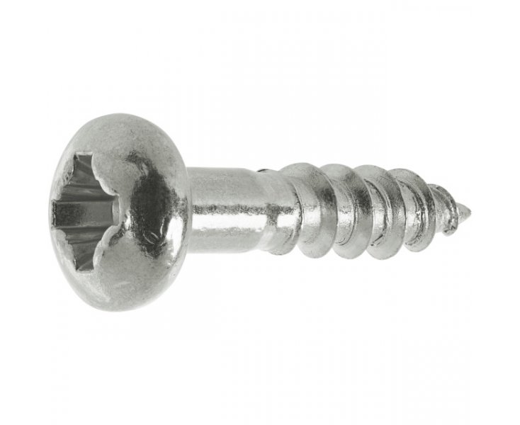 GALVANIZED OVAL CAB WOOD SCREW 3.5x16 BLISTER 150UD