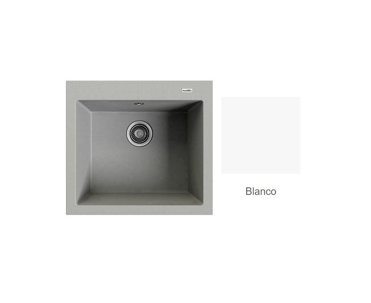 SELECT-560 SINK 560x515 1C WHITE  