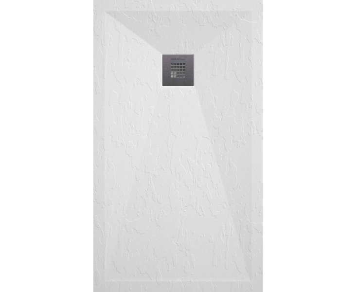 PLATO DUCHA STONE PLUS 156x70 BLANCO PIZARRA