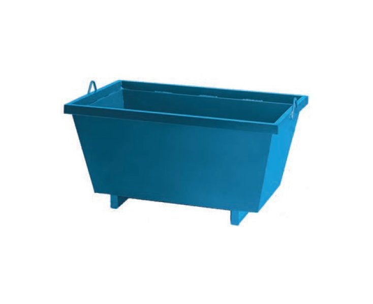 MINI METALLIC MORTAR CONTAINER 330l. C / LEGS