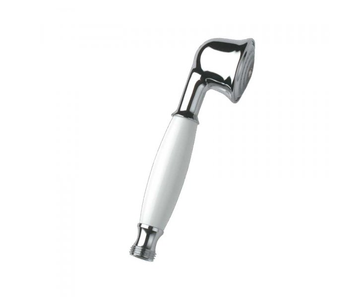1 FUNCTION HAND SHOWER WHITE BRASS