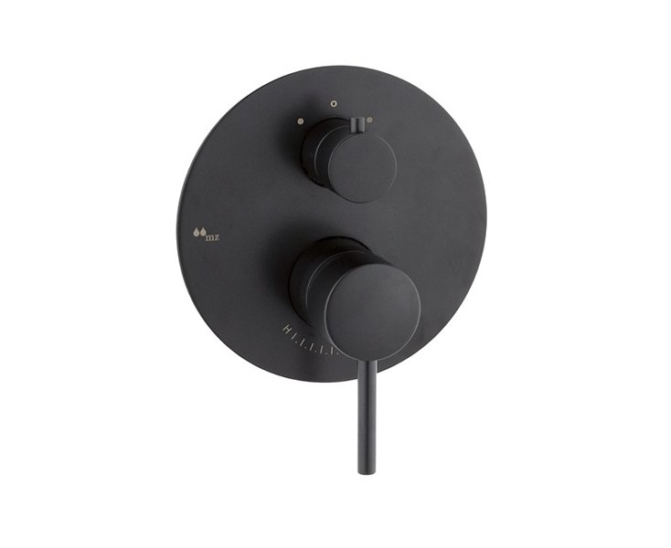MINIMUM SINGLE LEVER BUILT-IN SHOWER MATT BLACK 2WAY
