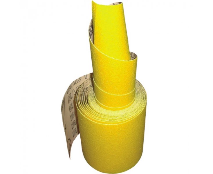 YELLOW PAPER SANDING CORINDON 115x25 A120