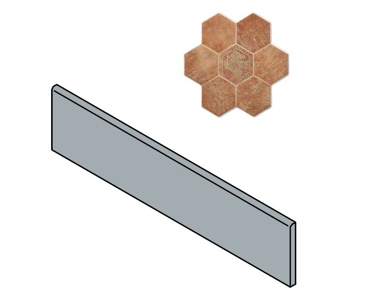 ZOCALO AIN DECOR 6.4x35