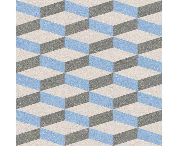BOREAL DOMINO BLUE C2 25x25