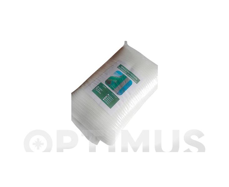 MALLA PROTECCION FACHADAS 6x10M BLANCO OFERTA