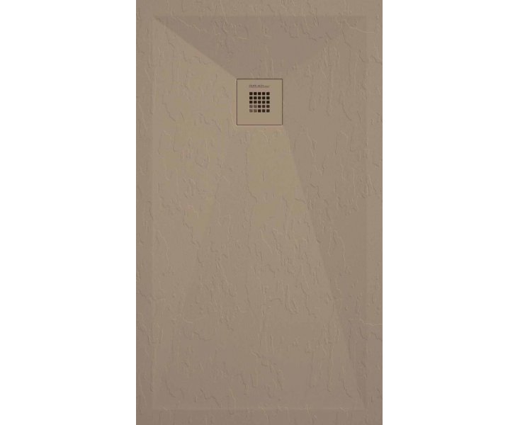 SHOWER TRAY STONE PLUS 183x75 MOKA PIZARRA