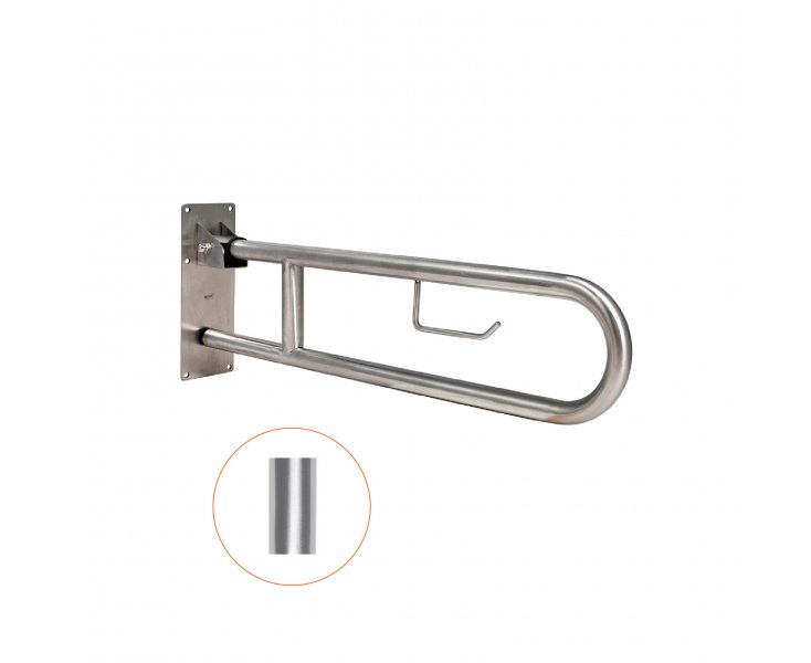 FOLDING BAR 600mm. SHINY