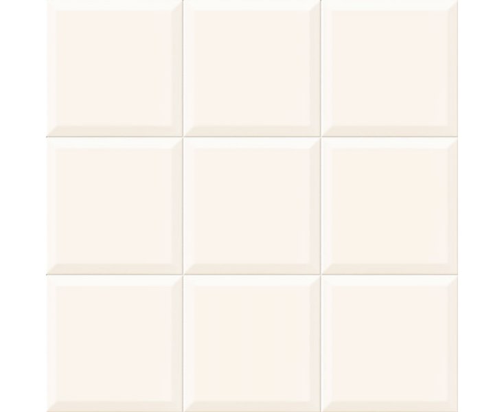 BISELADO BLANCO BRILLO 20x20