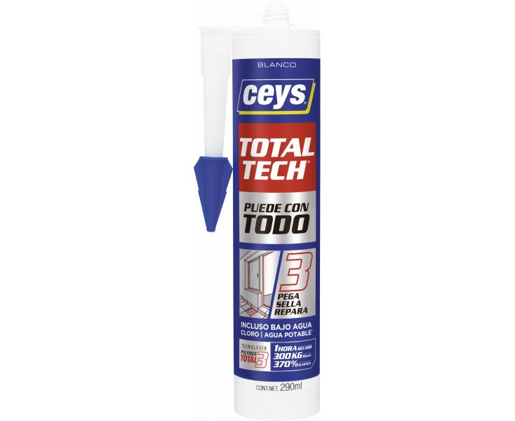 CEYS TOTAL TECH BLANCO 290ML