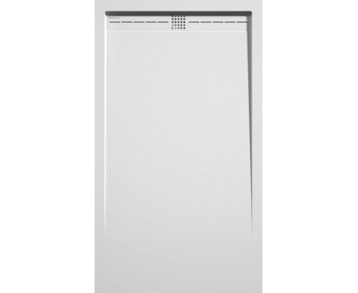 SHOWER TRAY STONE CACH 178x90 PLAIN WHITE