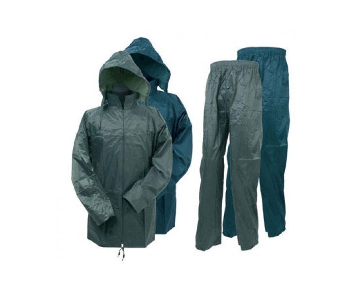 IMPERMEABLE NYLON INGENIERO VERDE T.XL