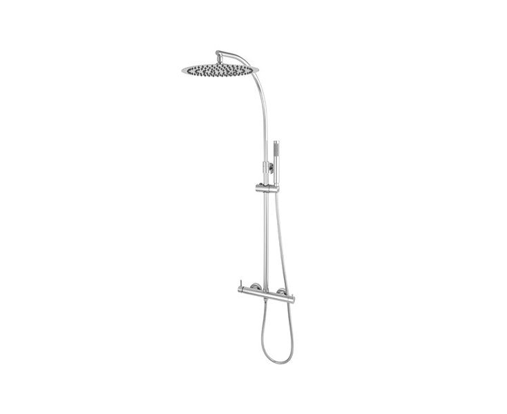 STAINLESS STEEL MINI SHOWER SET. 220 CHROME