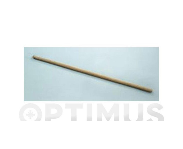 WOODEN SWEEPER HANDLE 1200x28Ø WITHOUT THREAD OFFER