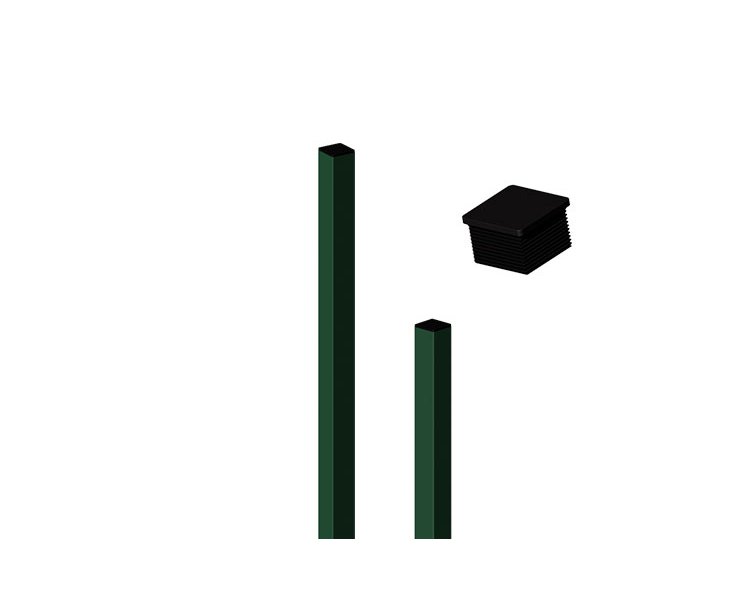 POST PANEL GREEN MESH 100 1300x60x40 OFFER