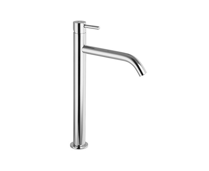 MINI-LEVER MIXER WASHBASIN HIGH SPOUT 17CM CHROME